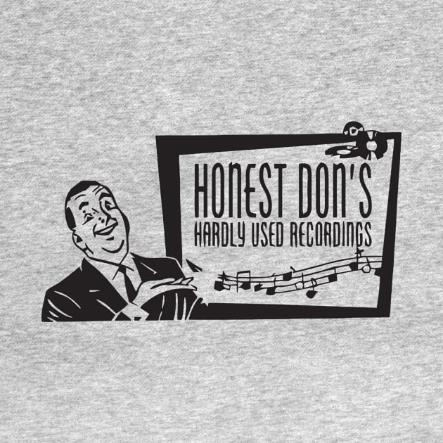 Honest Don's Records by MindsparkCreative